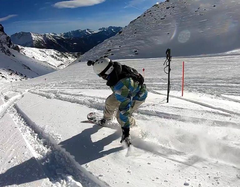snowboarding