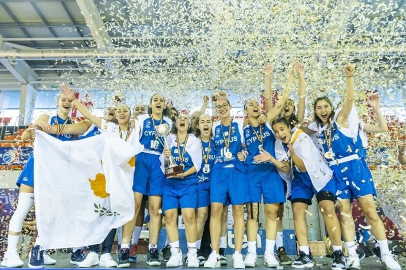 FIBA U16 Women’s European Championship, Division C : Gold Medal for the Cyprus U16 Women National Team