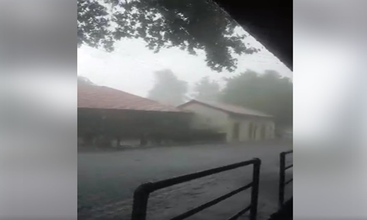 Incredible!! Heavy rainfall in Cyprus in mid July! (video)