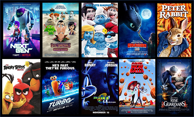 10 must Watch animation movies at Netflix.   