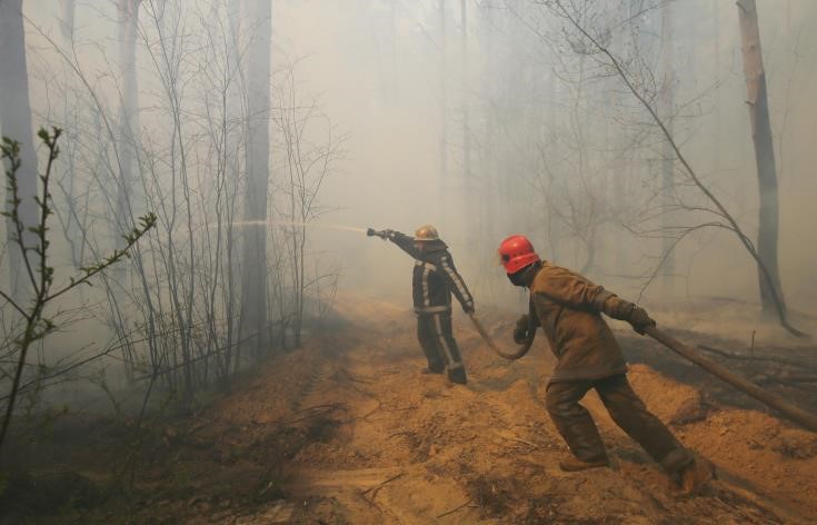 Fire close to Chernobyl unlikely to affect other countries, says professor Pashalidis